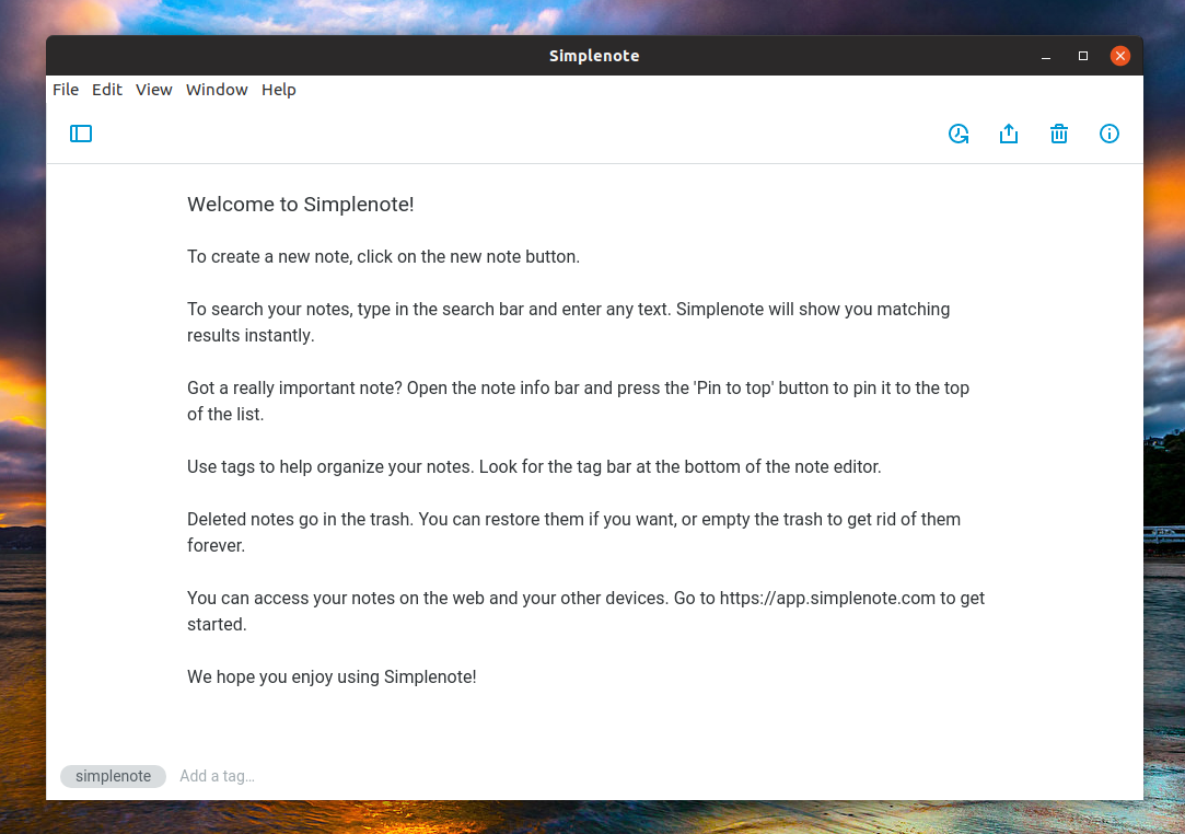 Simplenote: Distraction-free notes with fast sync