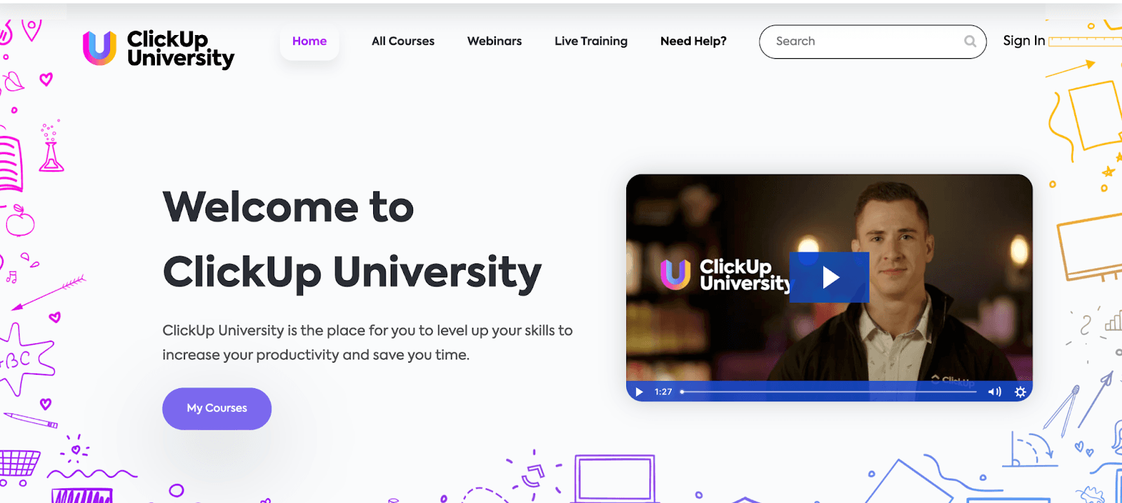 ClickUp University