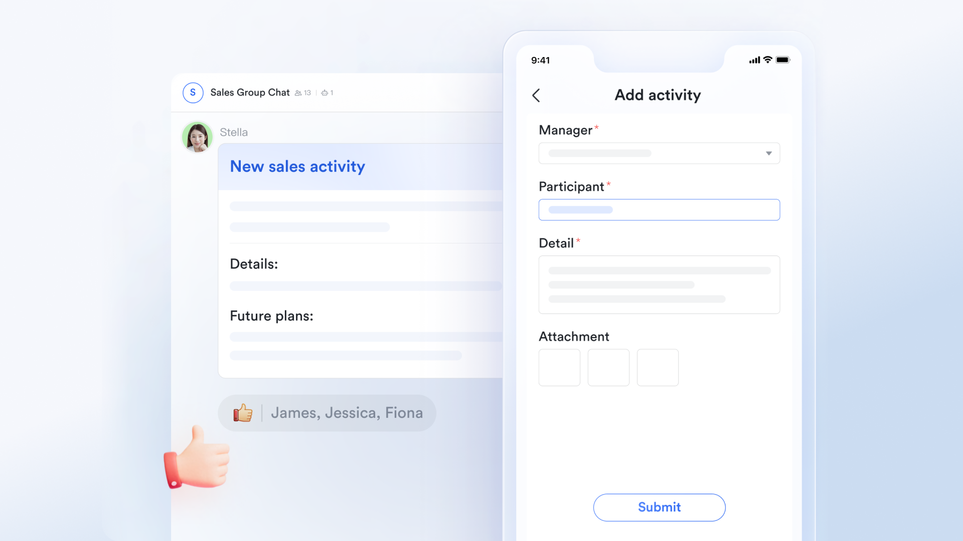 Lark creates a collaborative workflow