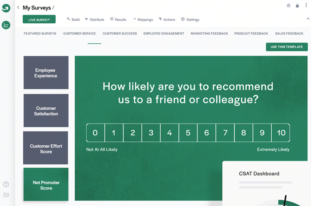 GetFeedback is a customer feedback software
