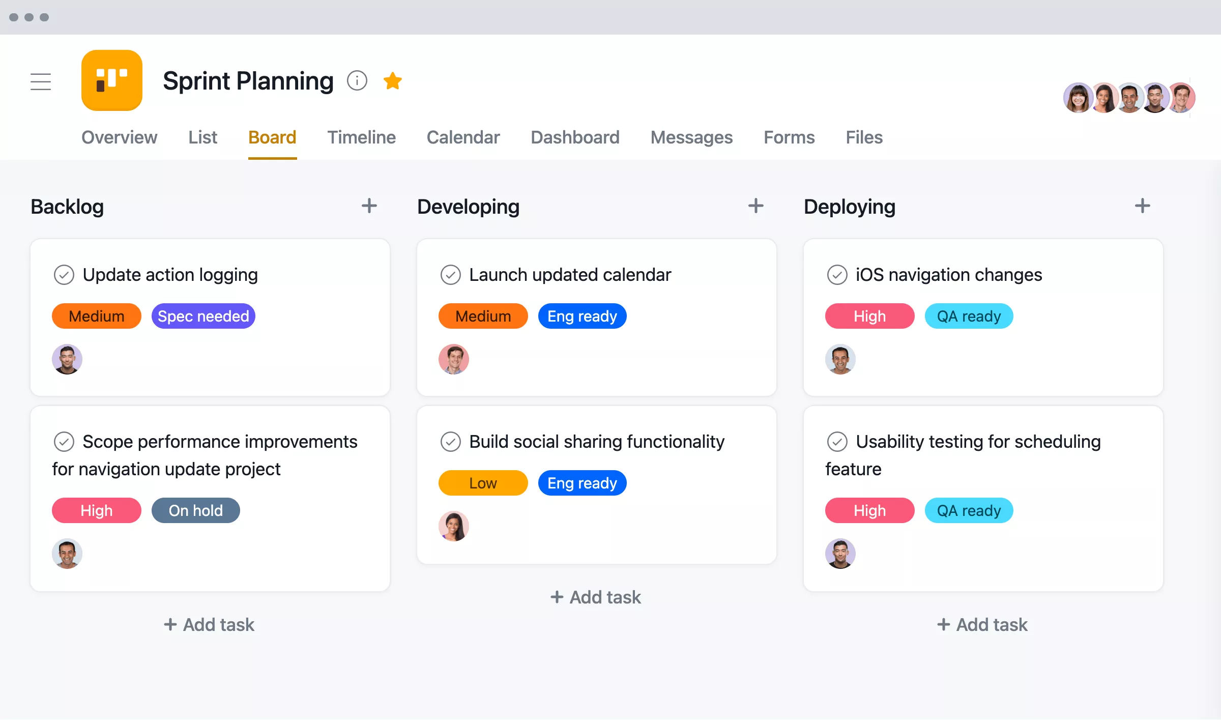Asana: Workflow management software