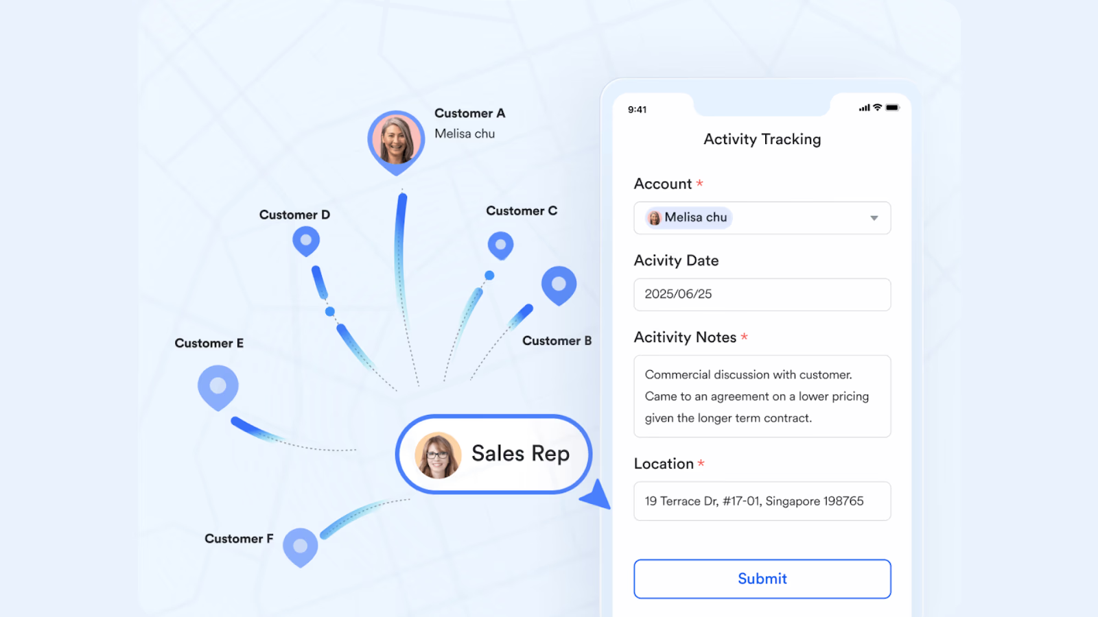 Mobile-friendly design of Lark