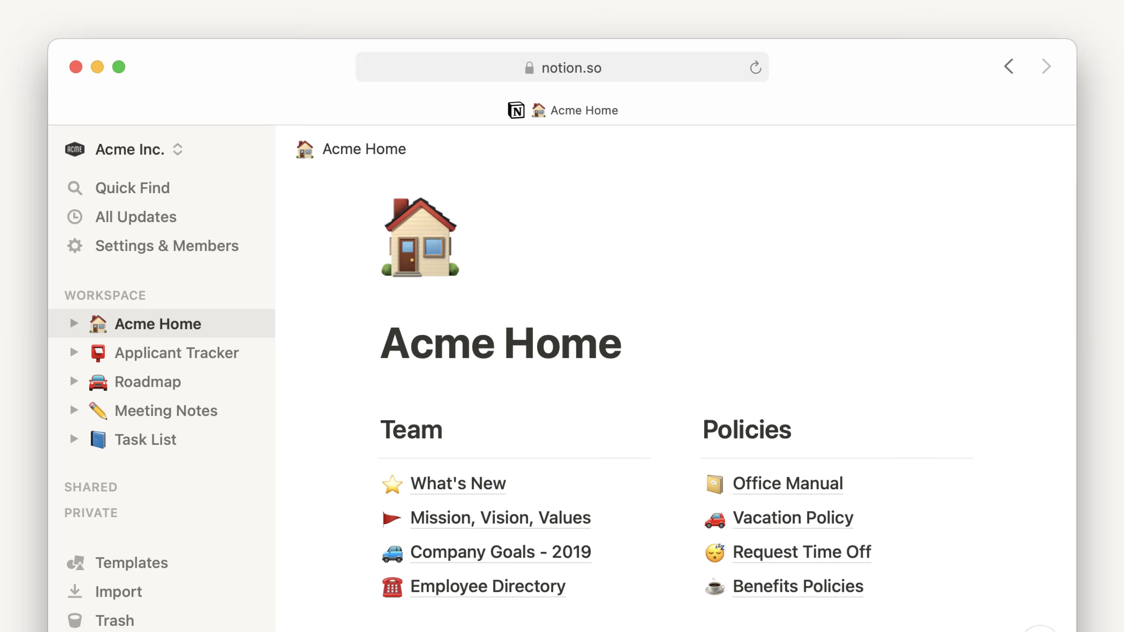 Notion: AI knowledge assistant for structured thinking