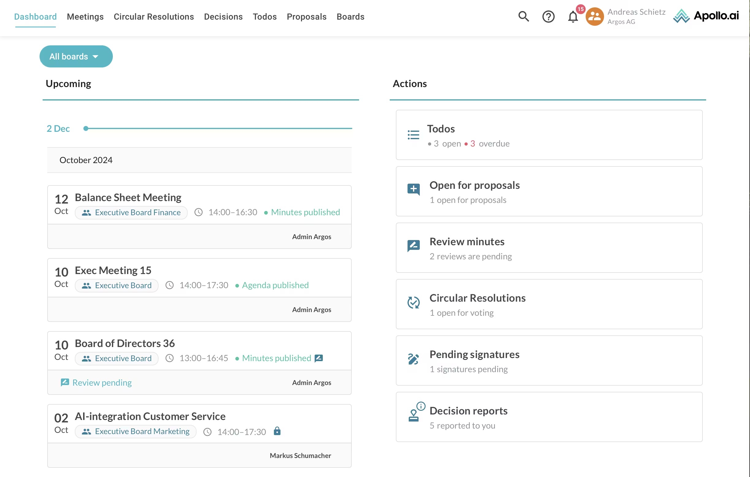 A massive B2B database in Apollo