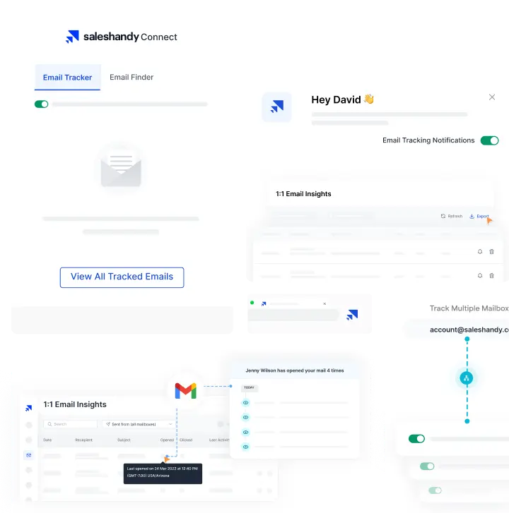 SalesHandy email tracker