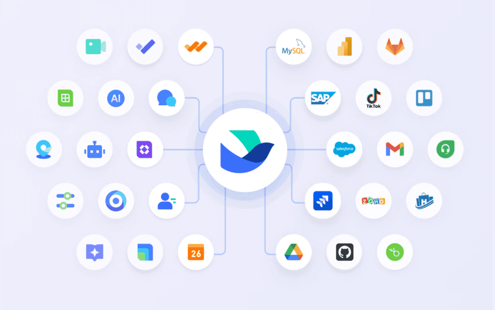 Lark AnyCross connecting other platforms with Lark&nbsp;