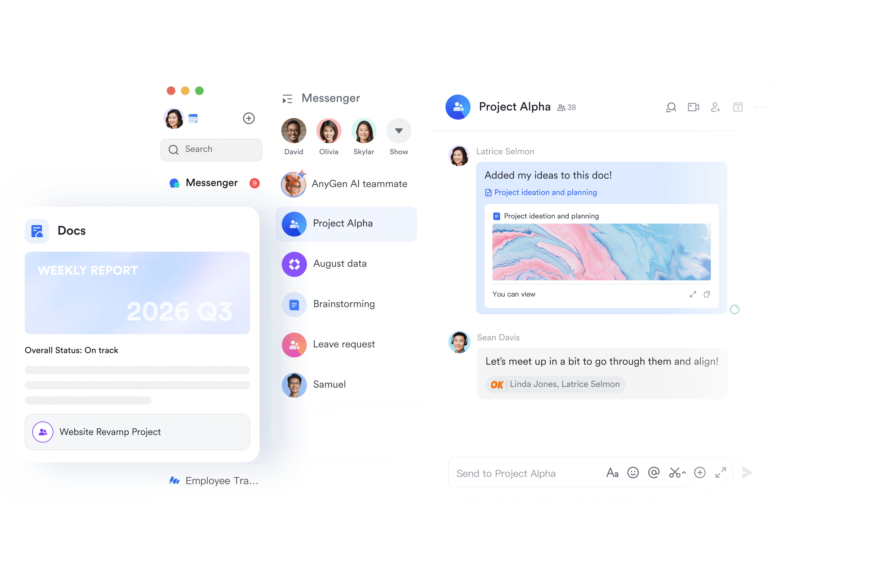 Lark is the best Microsoft 365 alternative, offering a unified, AI-powered workspace that natively integrates messaging, docs, meetings, and project workflows.