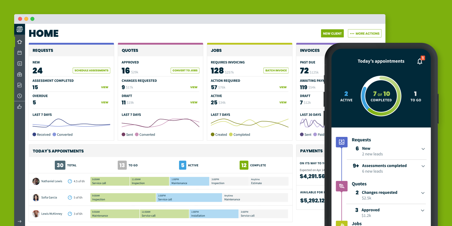 Jobber easy-to-use accounting and business management tool