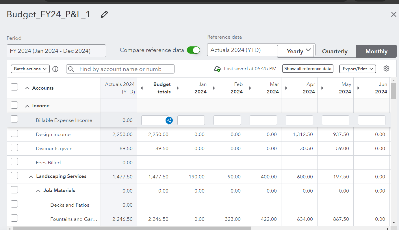 QuickBooks budget tracking tools for small businesses