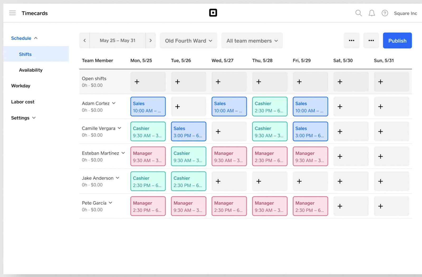 Square for Retail is a retail POS and inventory management system