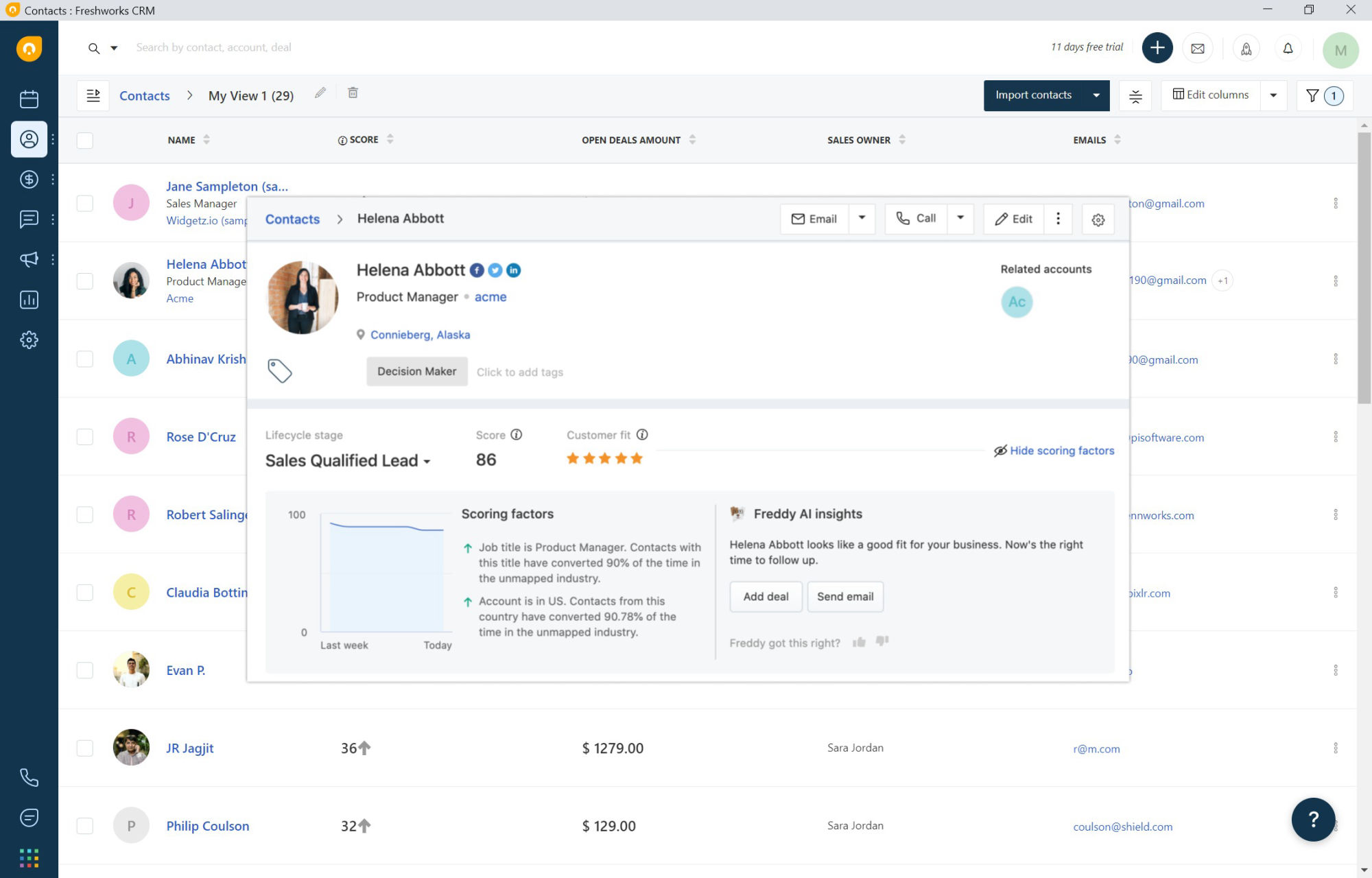 Freshworks client self-service portal