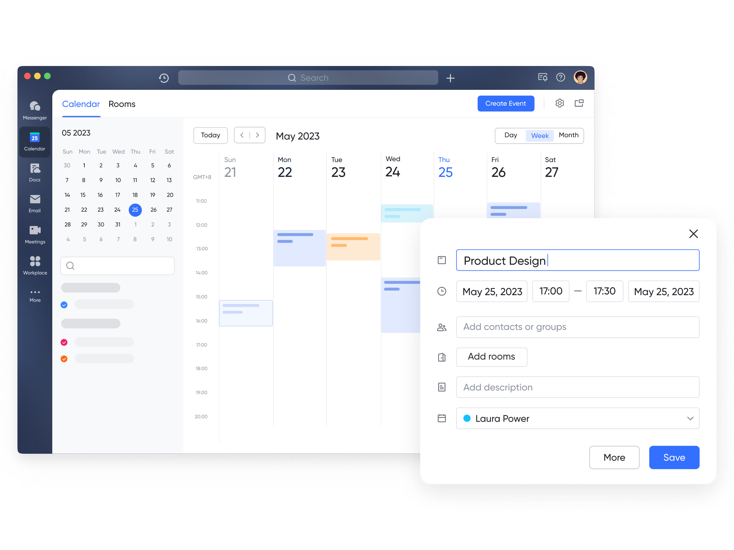 Lark Calendar to align meetings, follow-ups, and campaigns