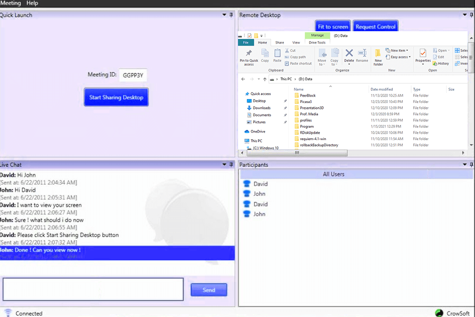 MingleView is an interactive presentation specialist