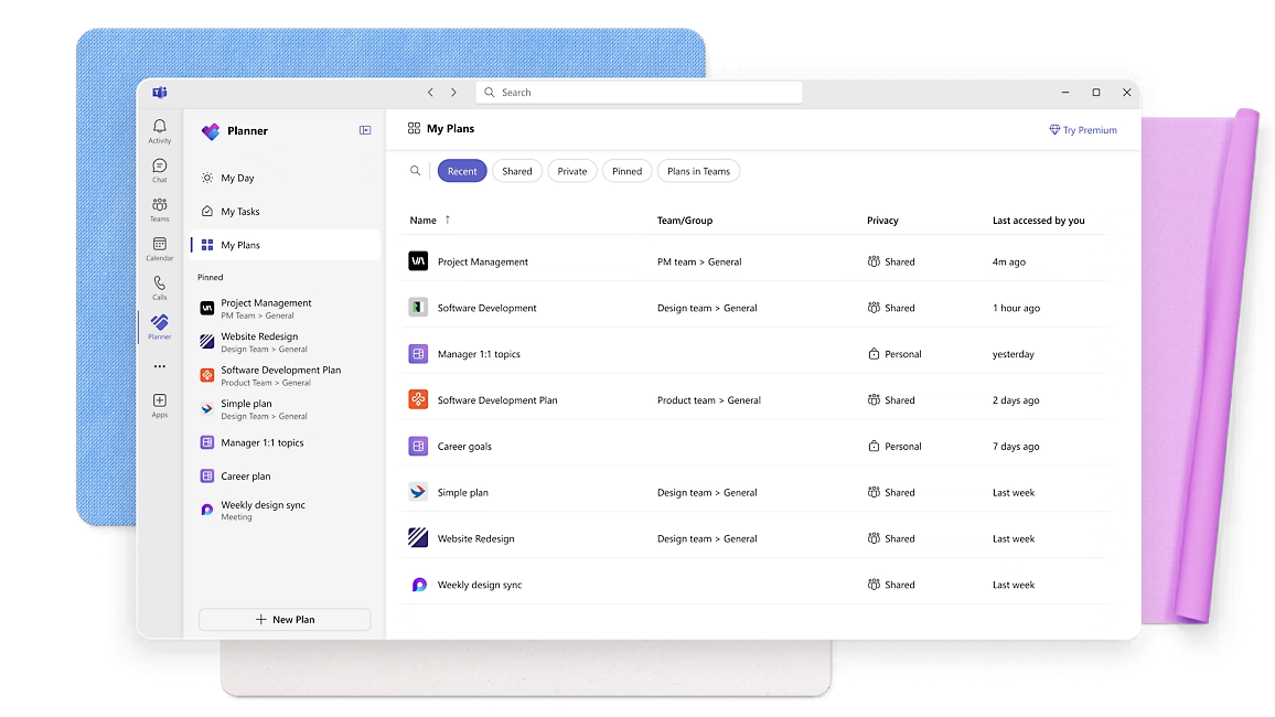 Microsoft Planner for enterprise-grade program management software