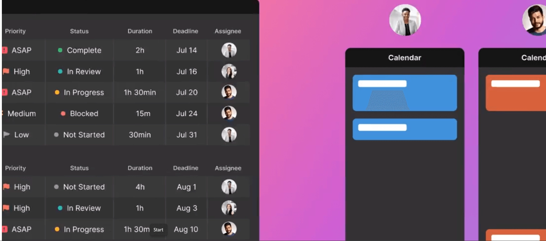 Motion: AI calendar planner for automatic daily schedules