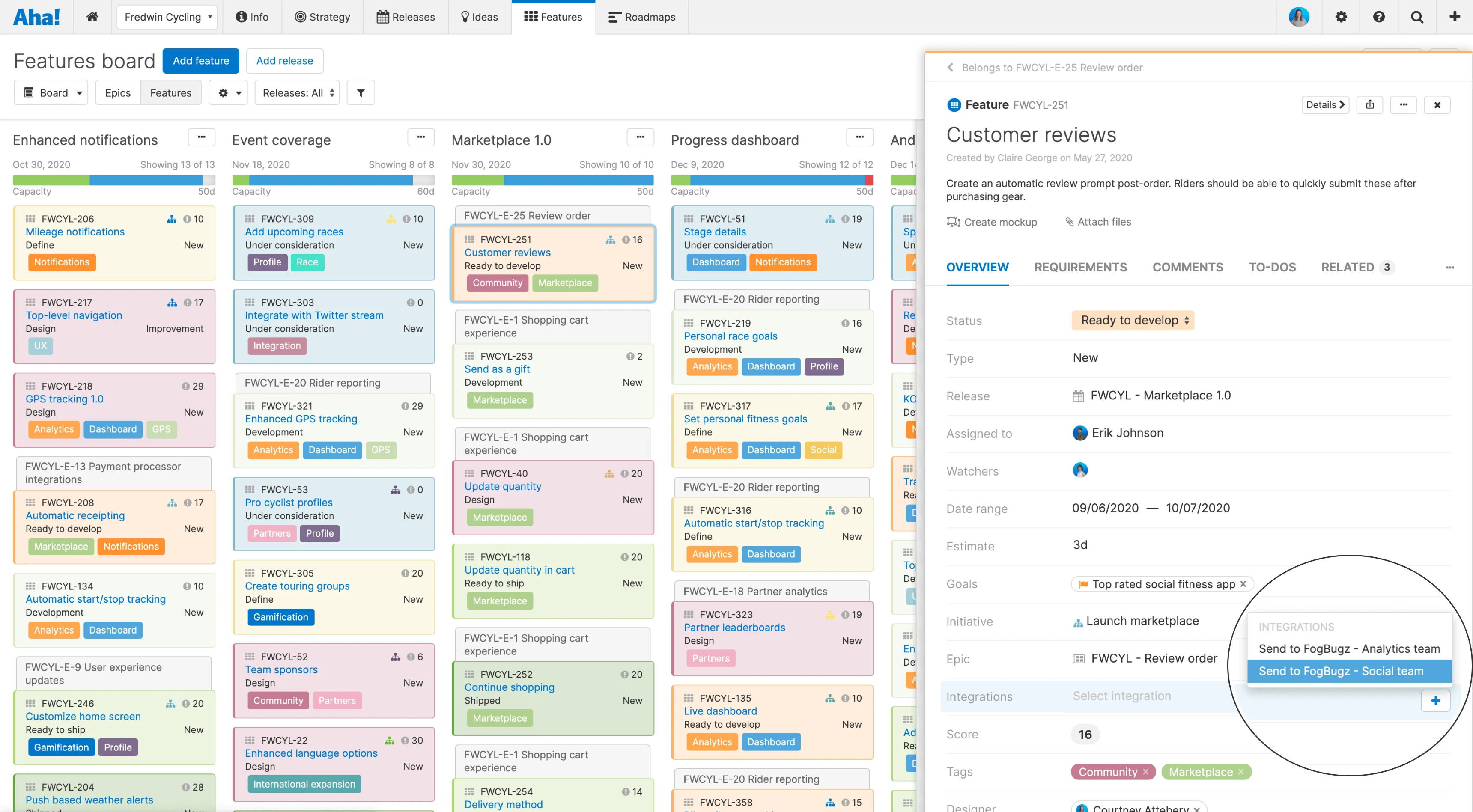 FogBugz bug tracking tool