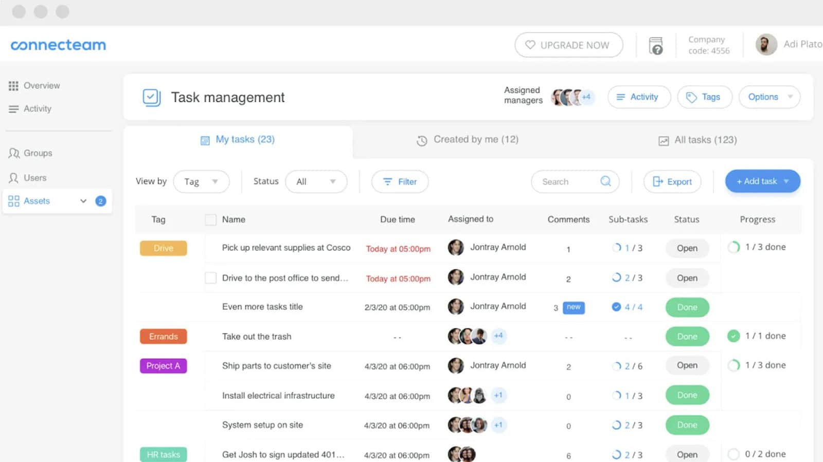 Connecteam is the best employee attendance app for field teams