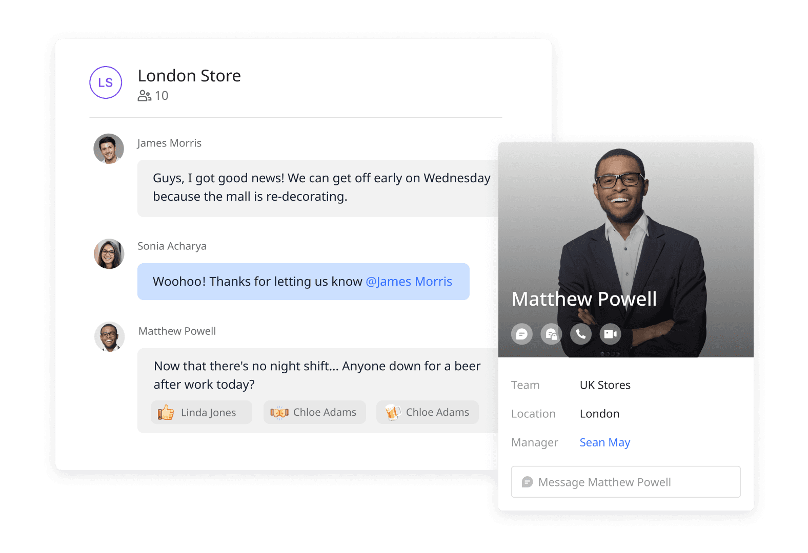 Streamlined communication through Lark Messenger