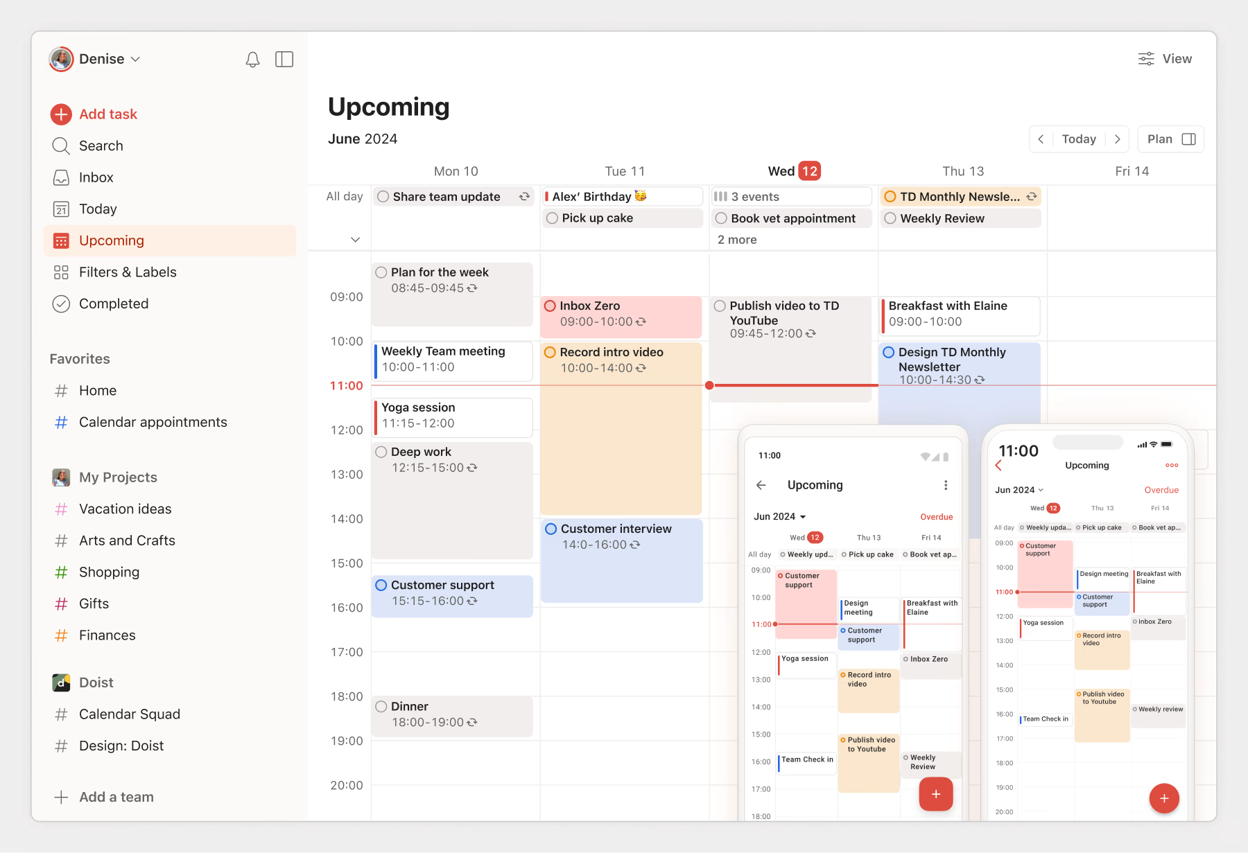 Todoist is a popular task management app