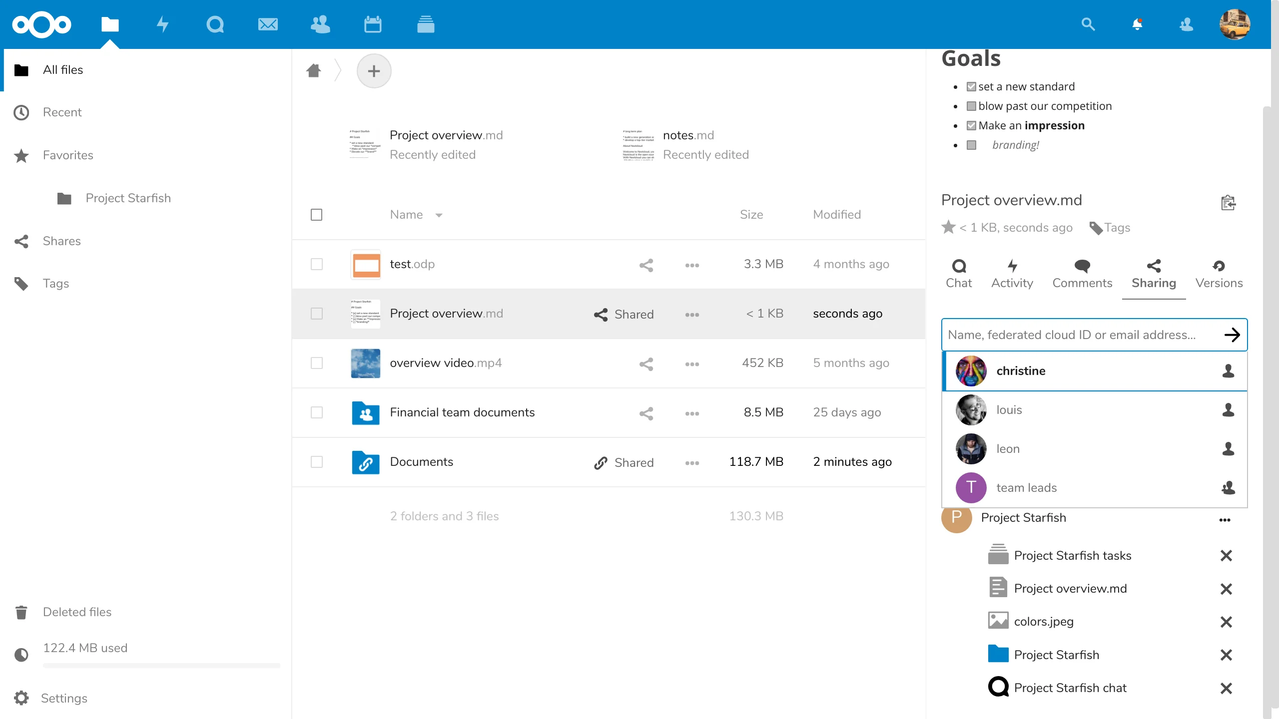 Nextcloud is an open-source, self-hosted Google Drive alternative