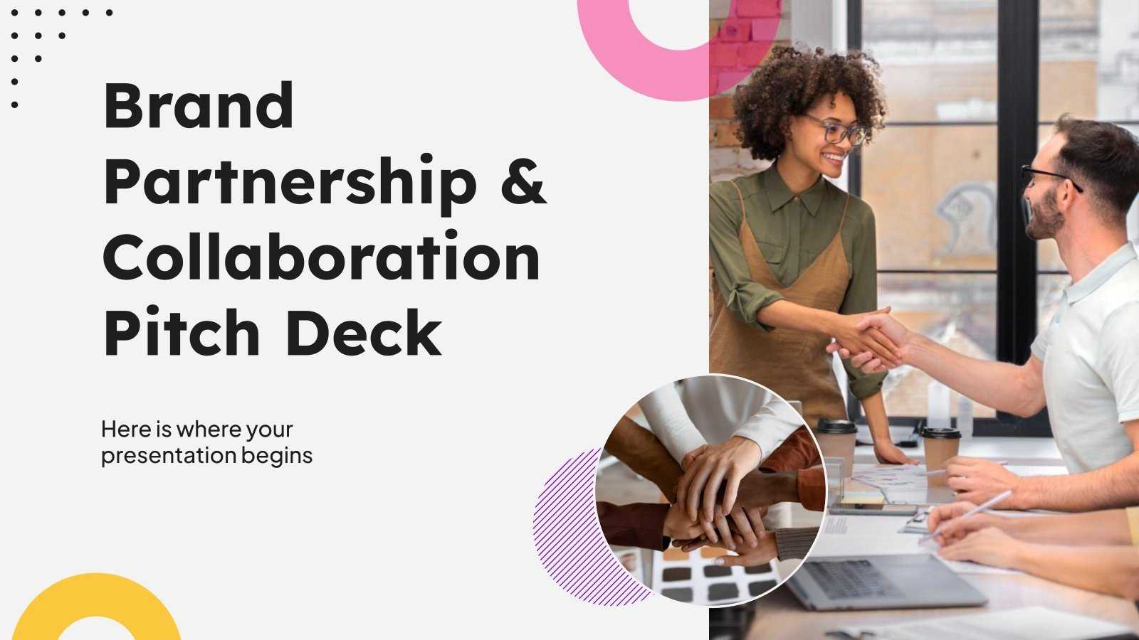 Partnership/collaboration deck