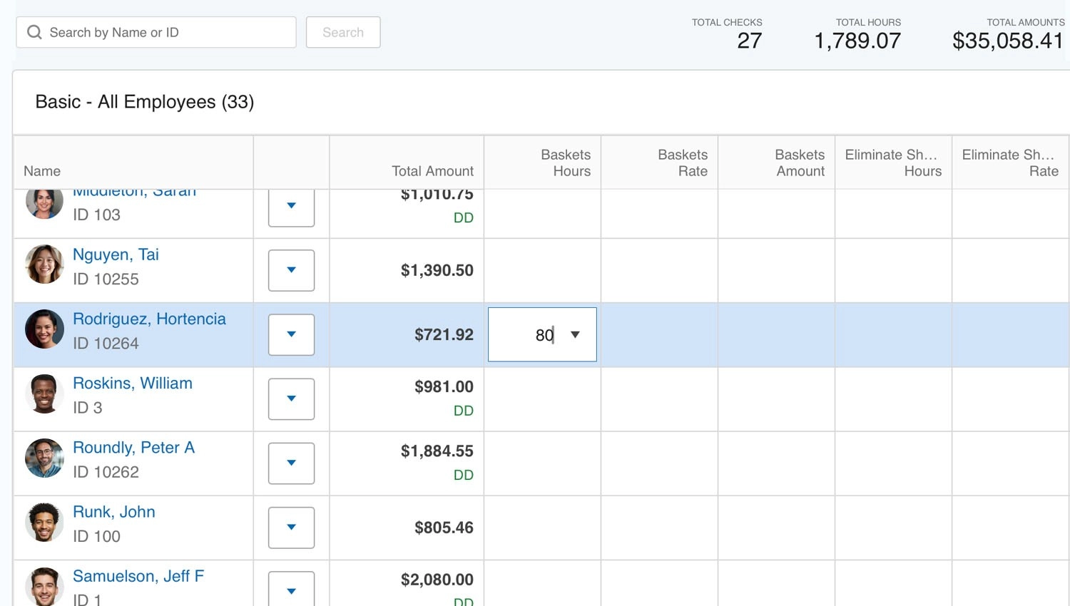 Flexible automated online payroll for small and mid-sized companies