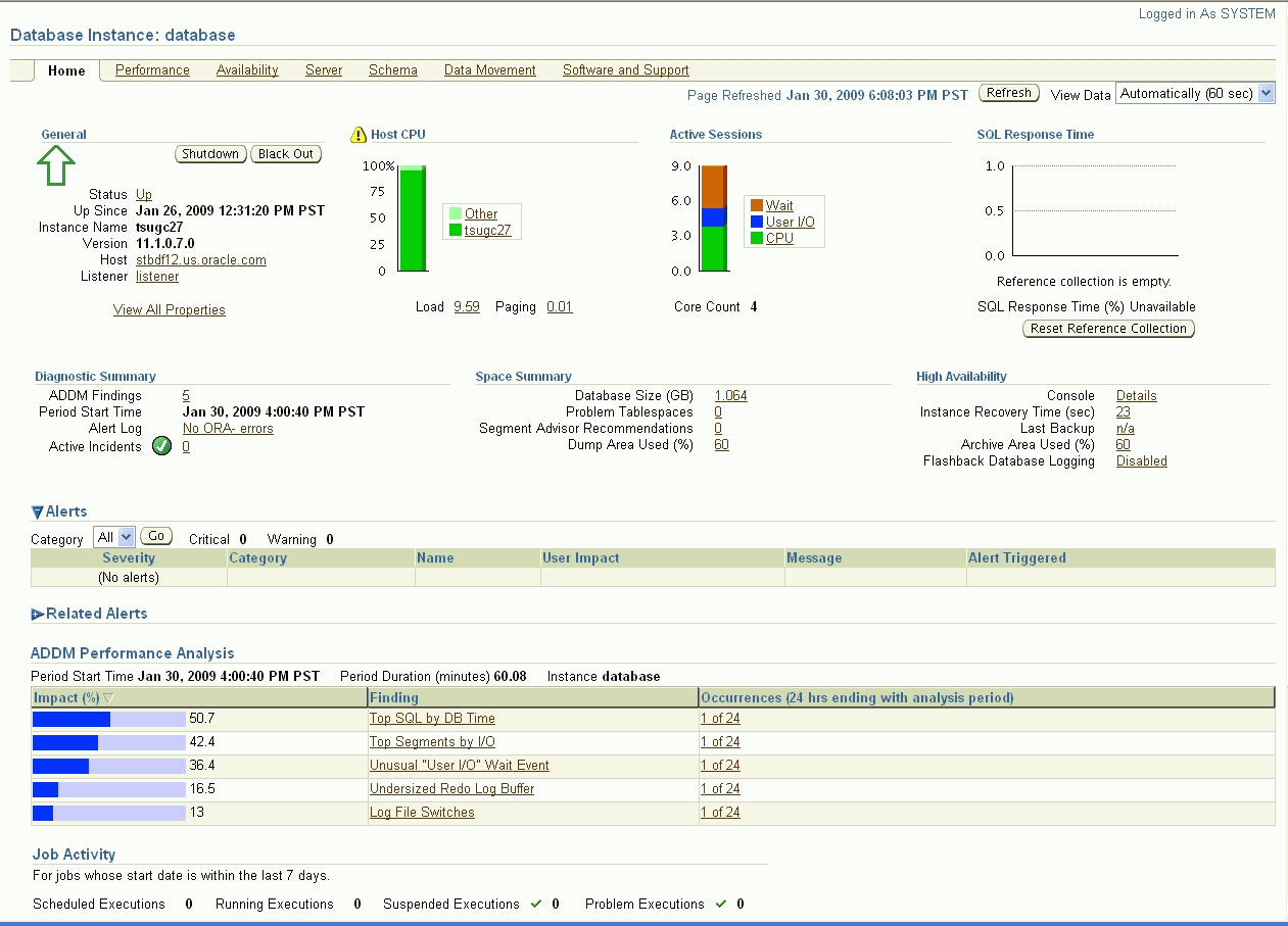 Oracle Database for high-scale enterprise database software