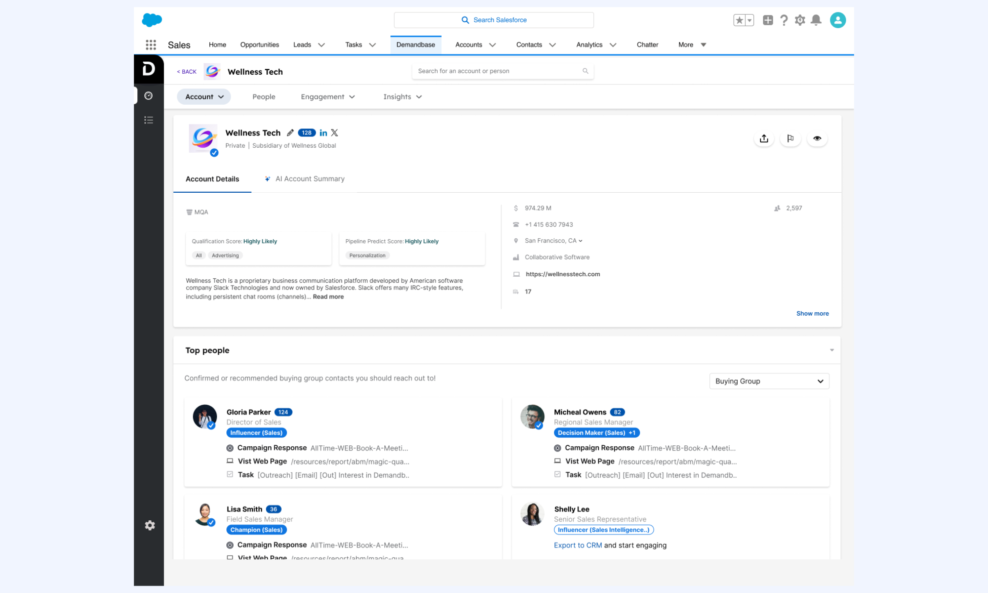 Demandbase: Account-based sales intelligence platform