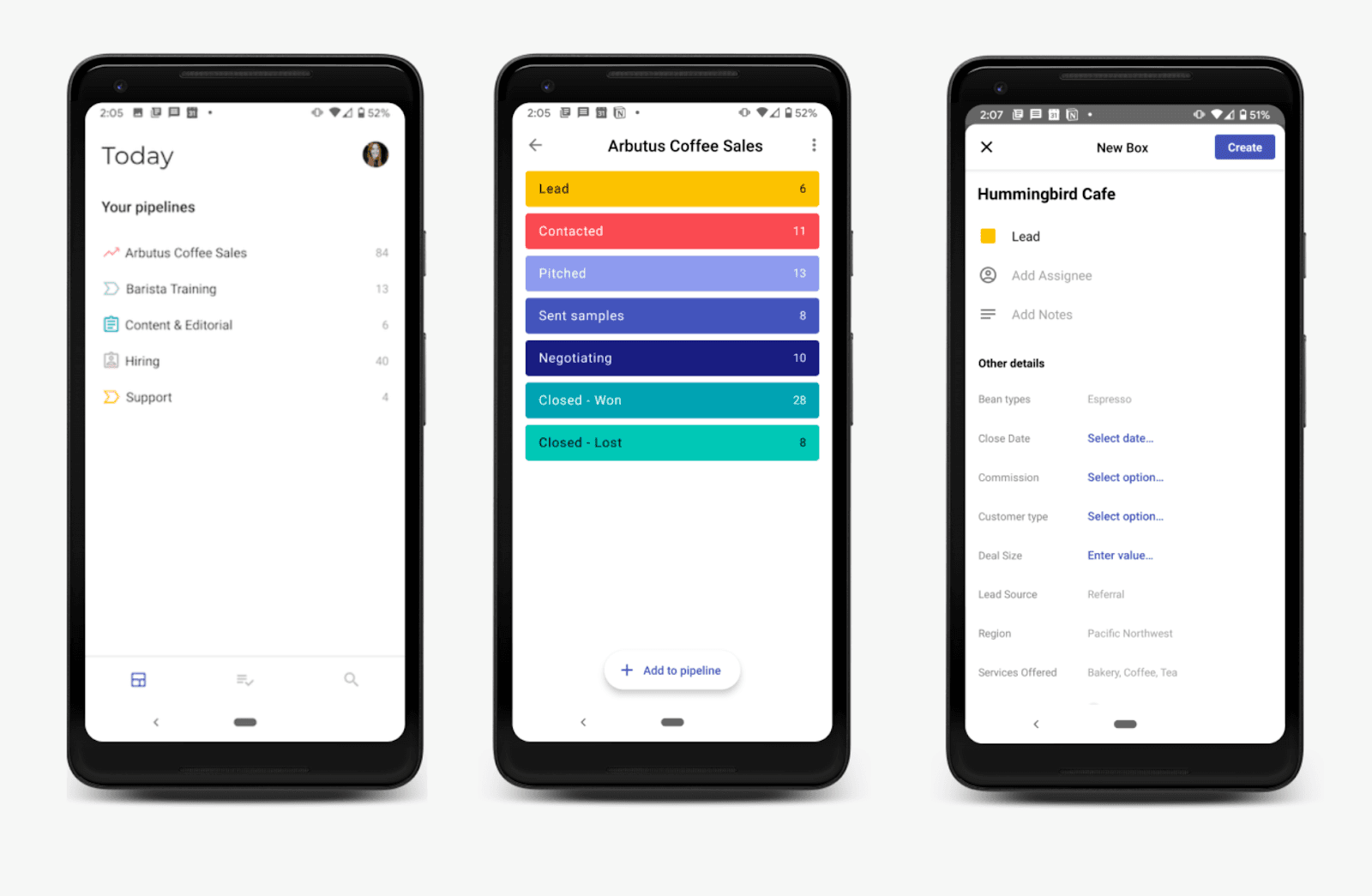 Streak’s mobile feature