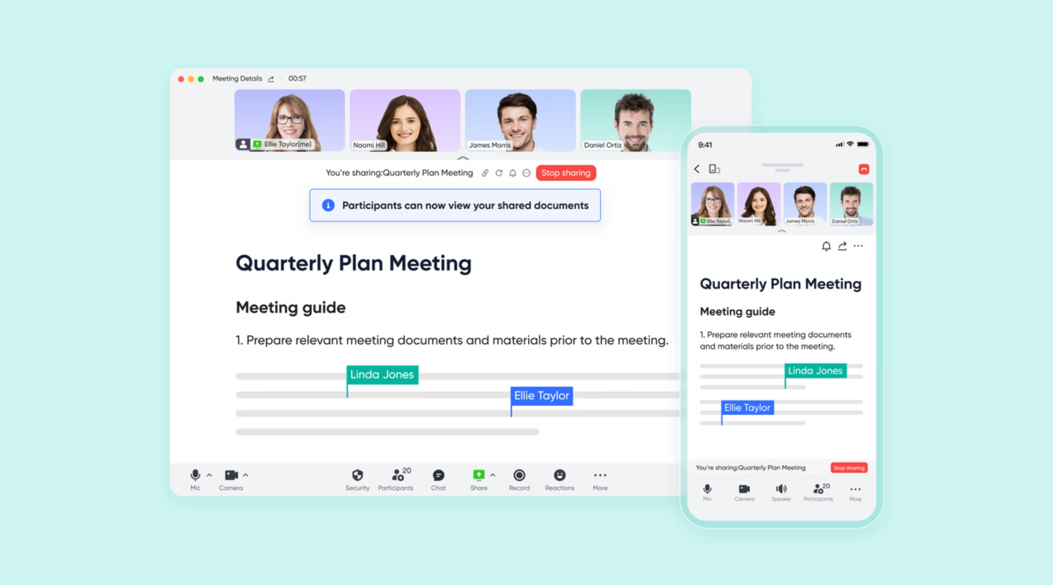 Magic Share in Lark Meetings