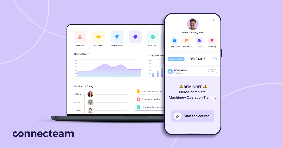 Connecteam: Workforce and field team management
