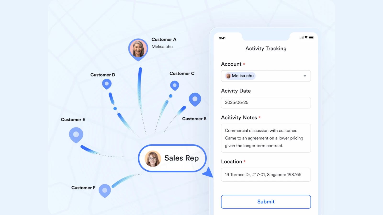Real-time mobile synchronization