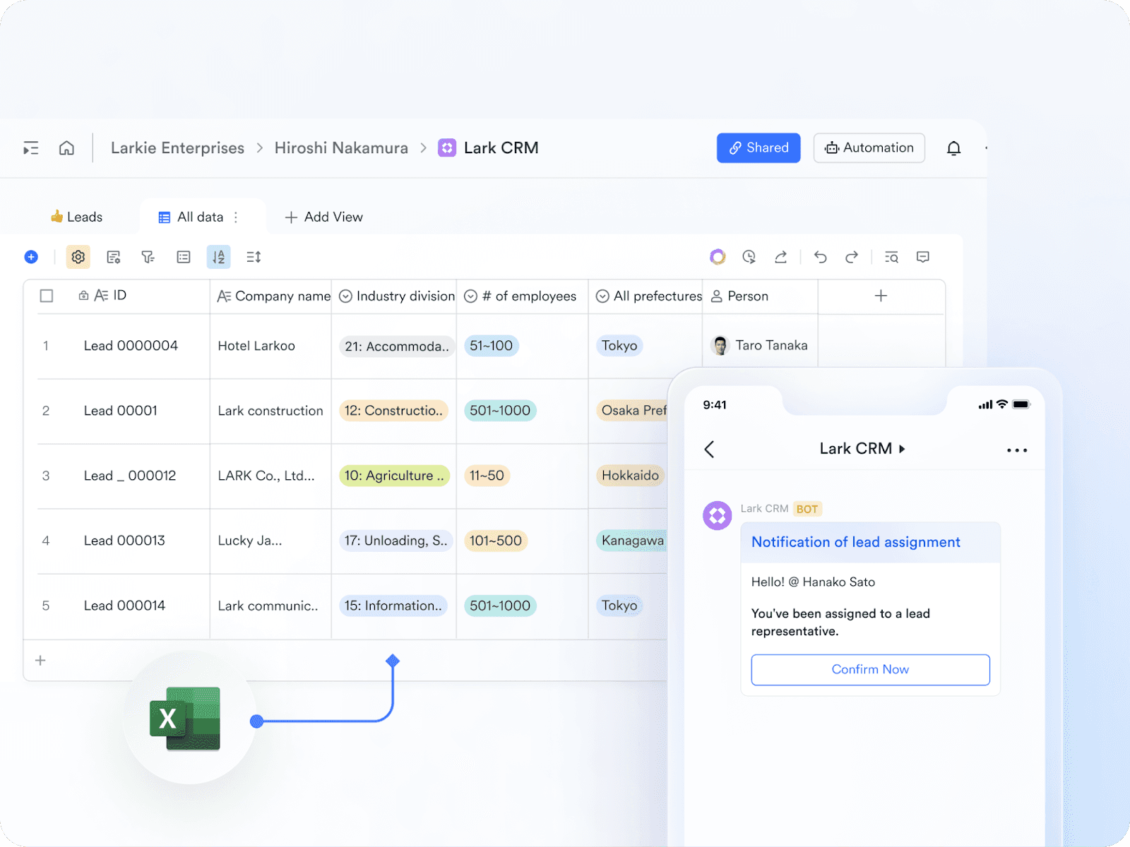 AI-driven lead management