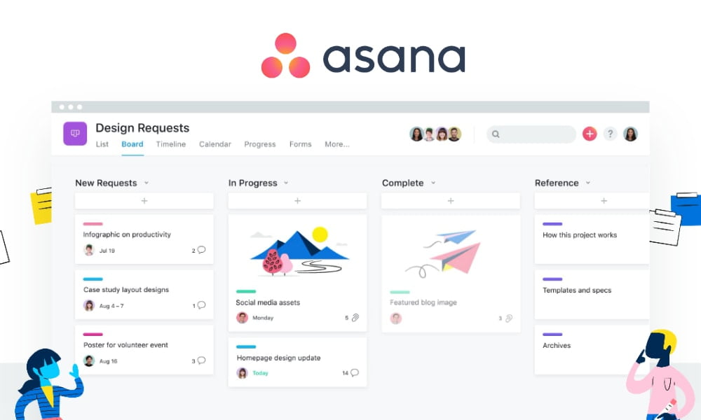 Asana project collaboration tool