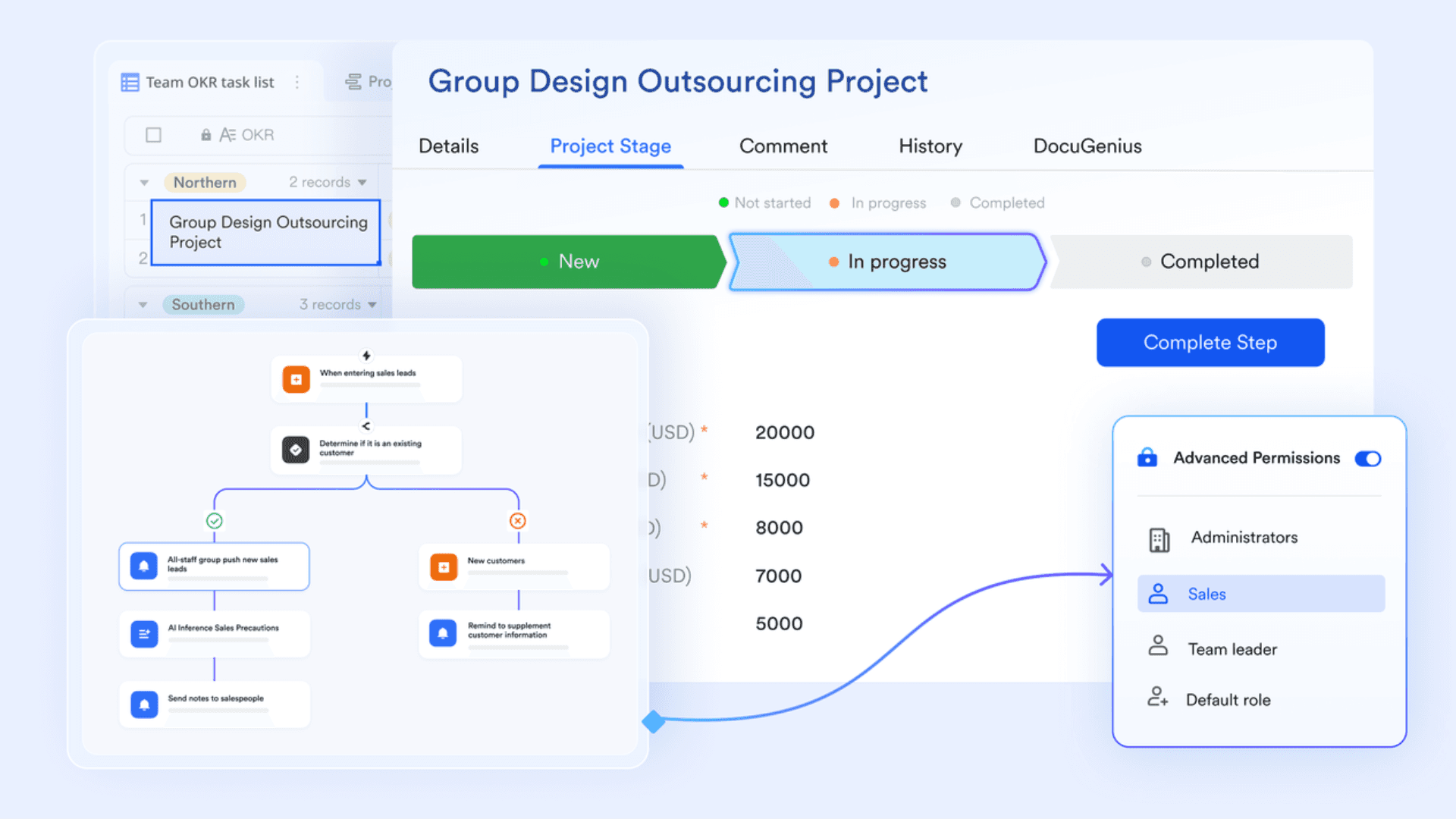 Workflow automations with Lark Base
