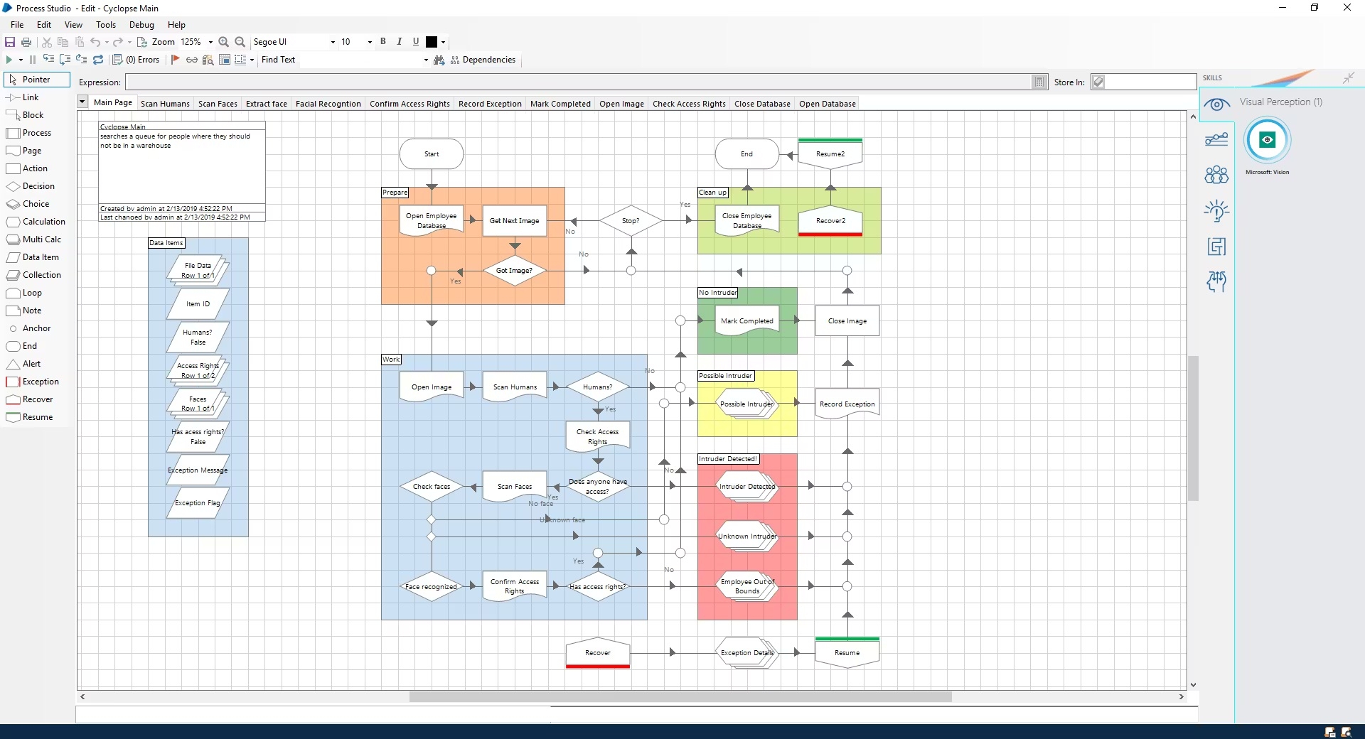 Automation in Blue Prism