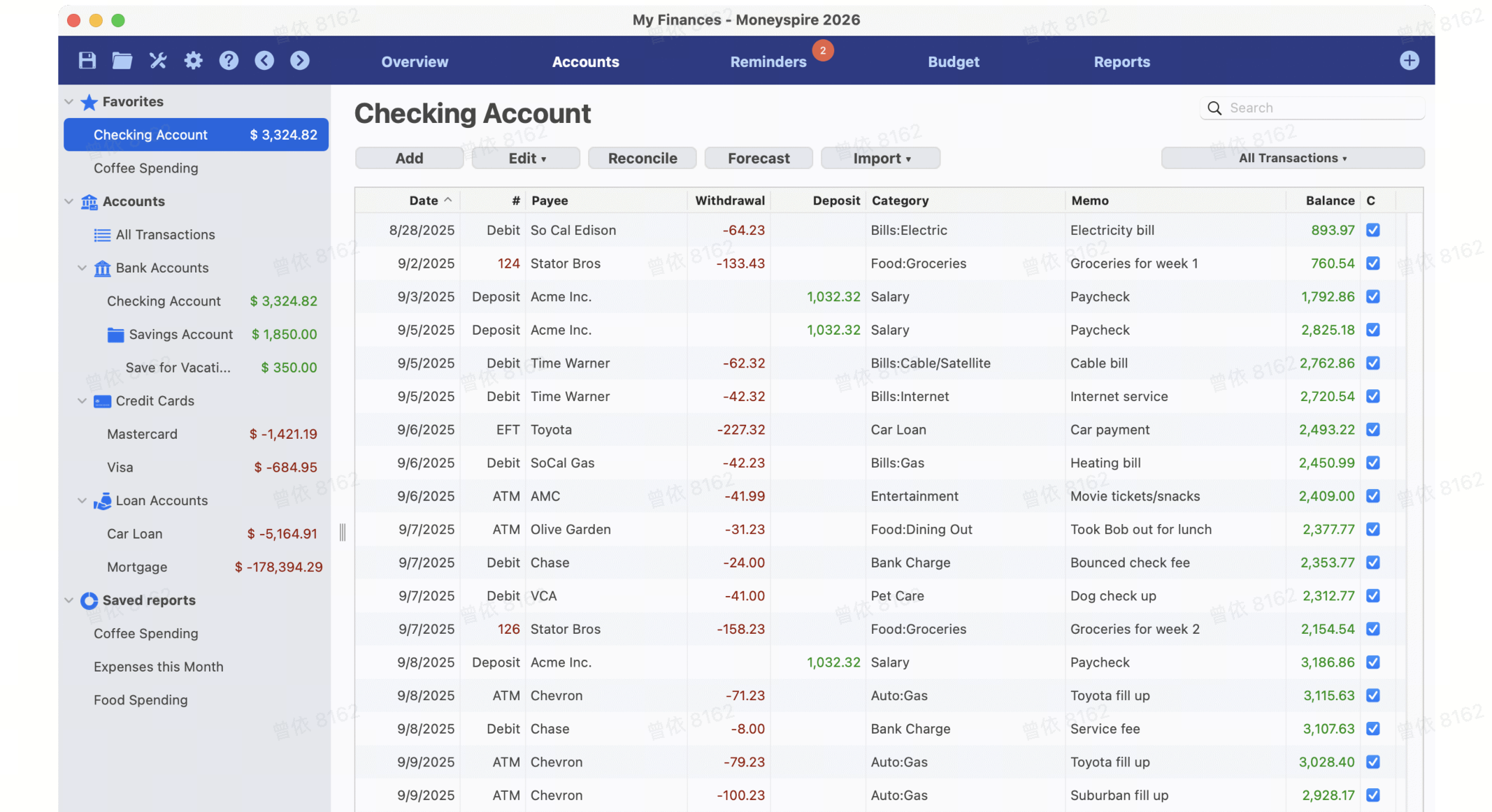 EveryDollar budgeting app with zero-based budgeting method