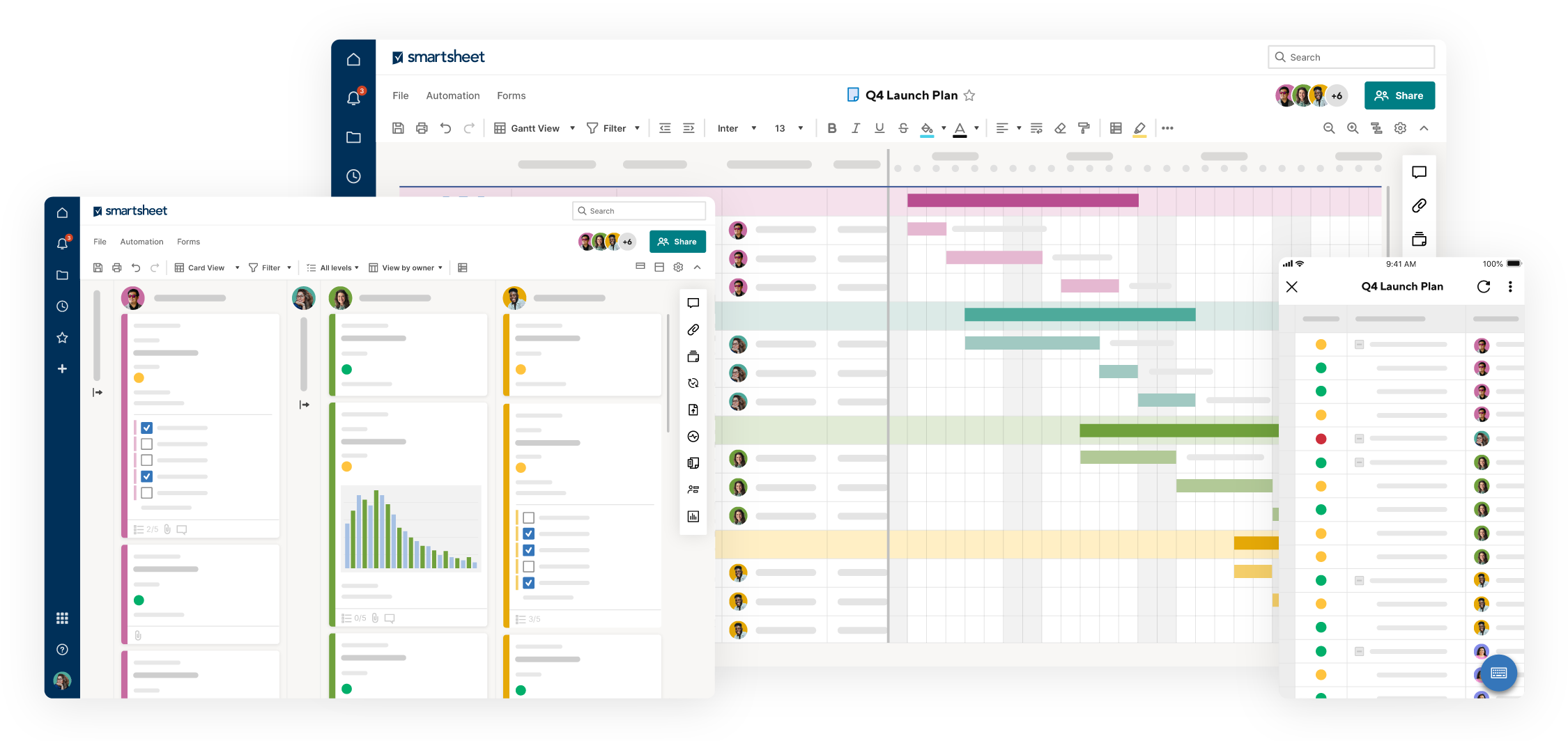 Smartsheet for event planning