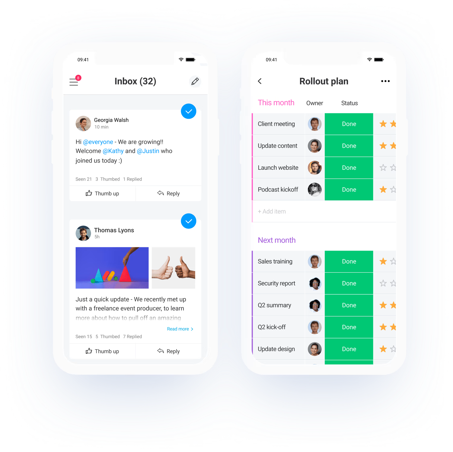 Monday.com mobile application