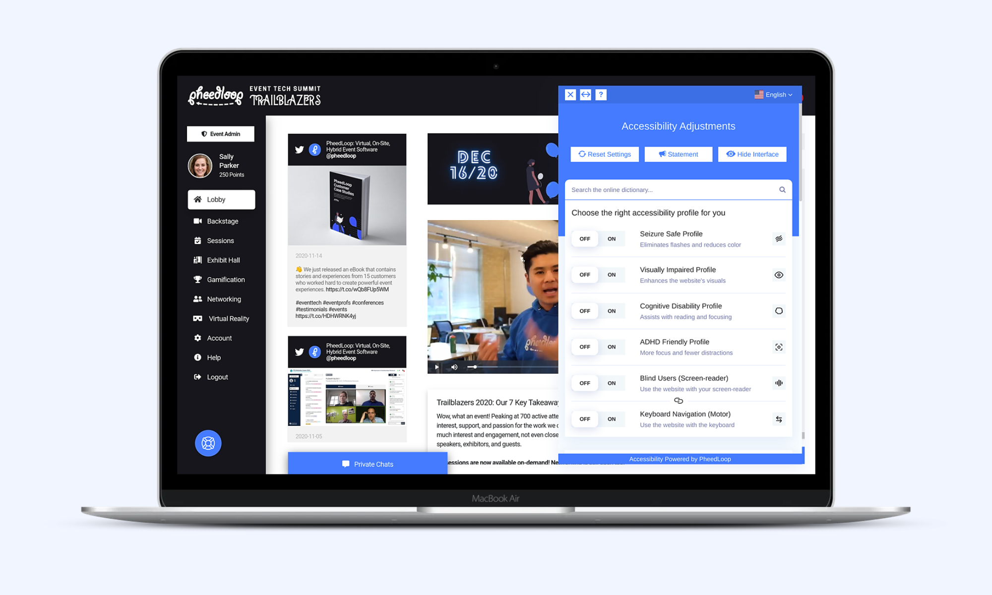 PheedLoop smart virtual event tools