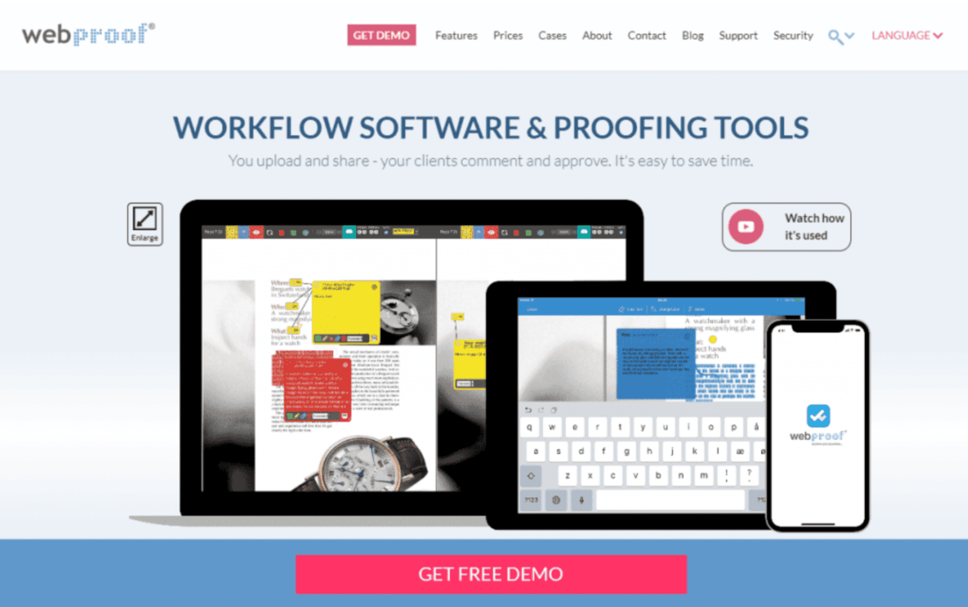 WebProof as a workflow approval software
