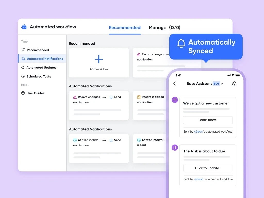 Automated workflow