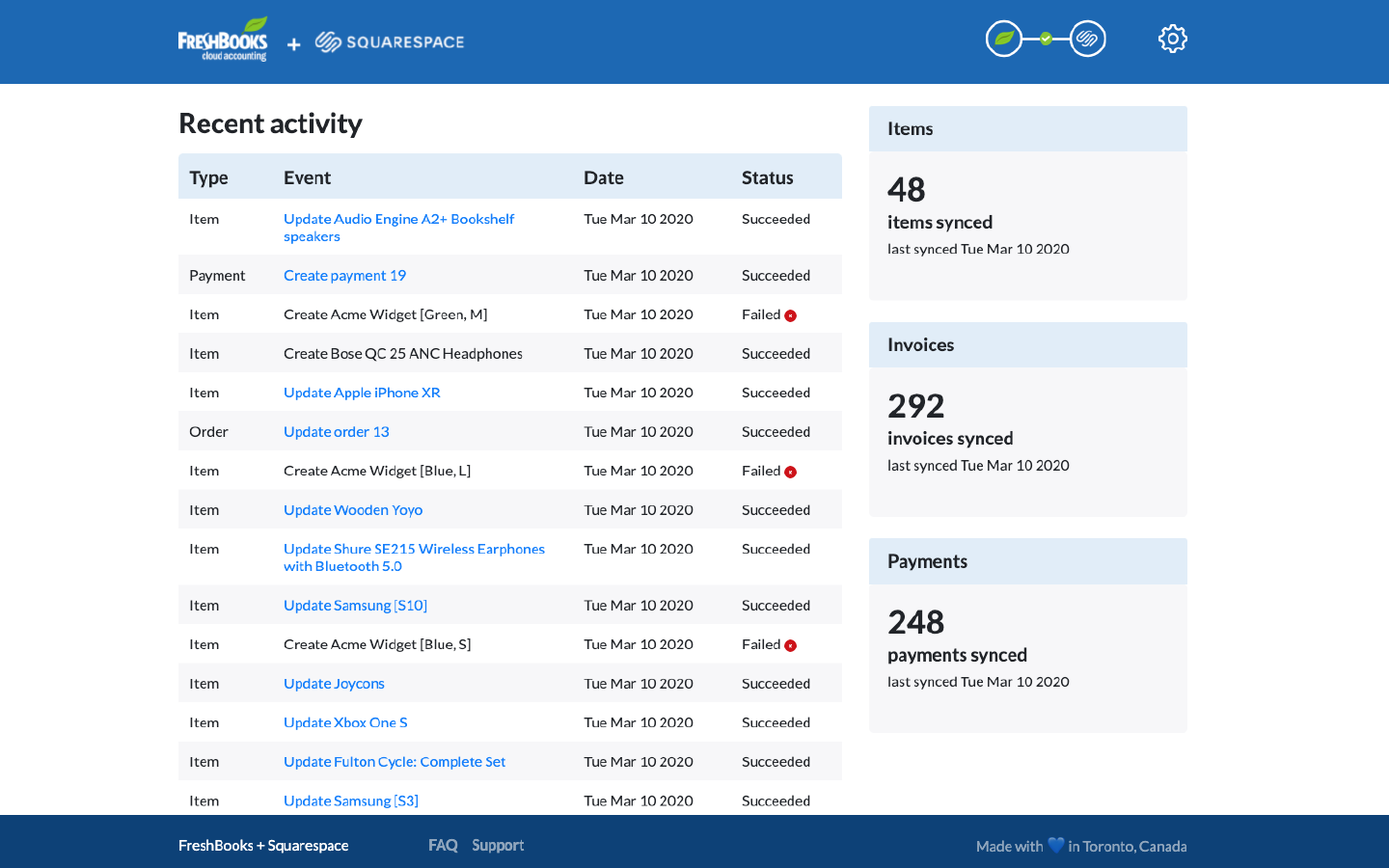 FreshBooks accounting platform for solo contractors