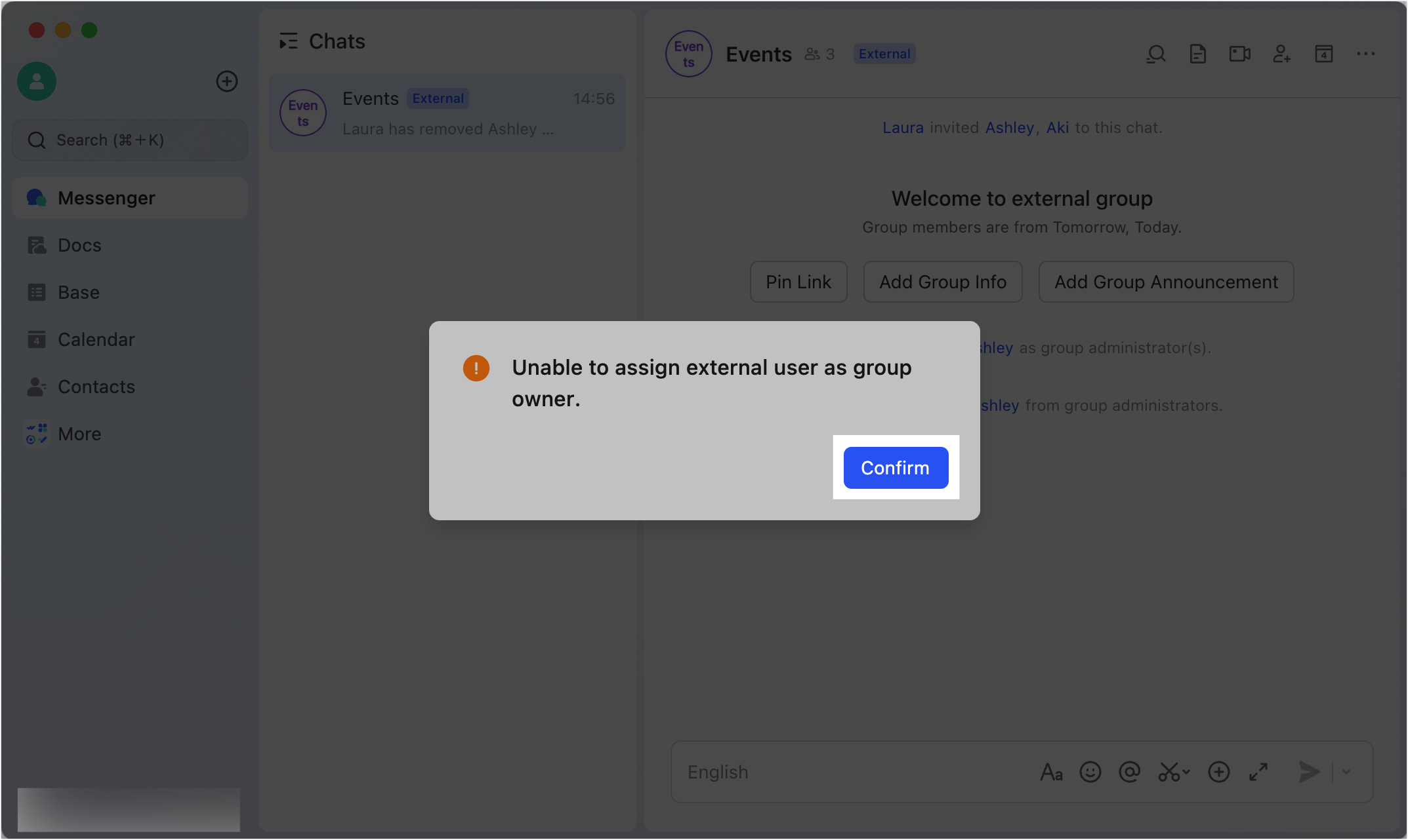 Create a group chat