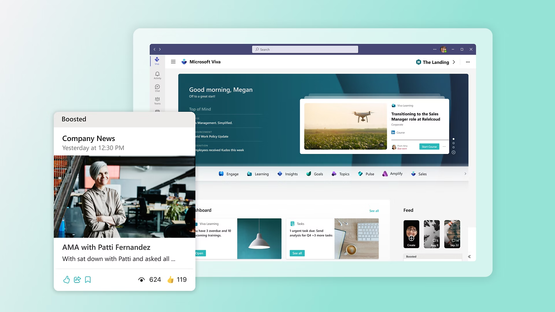 Microsoft Viva is an employee experience platform