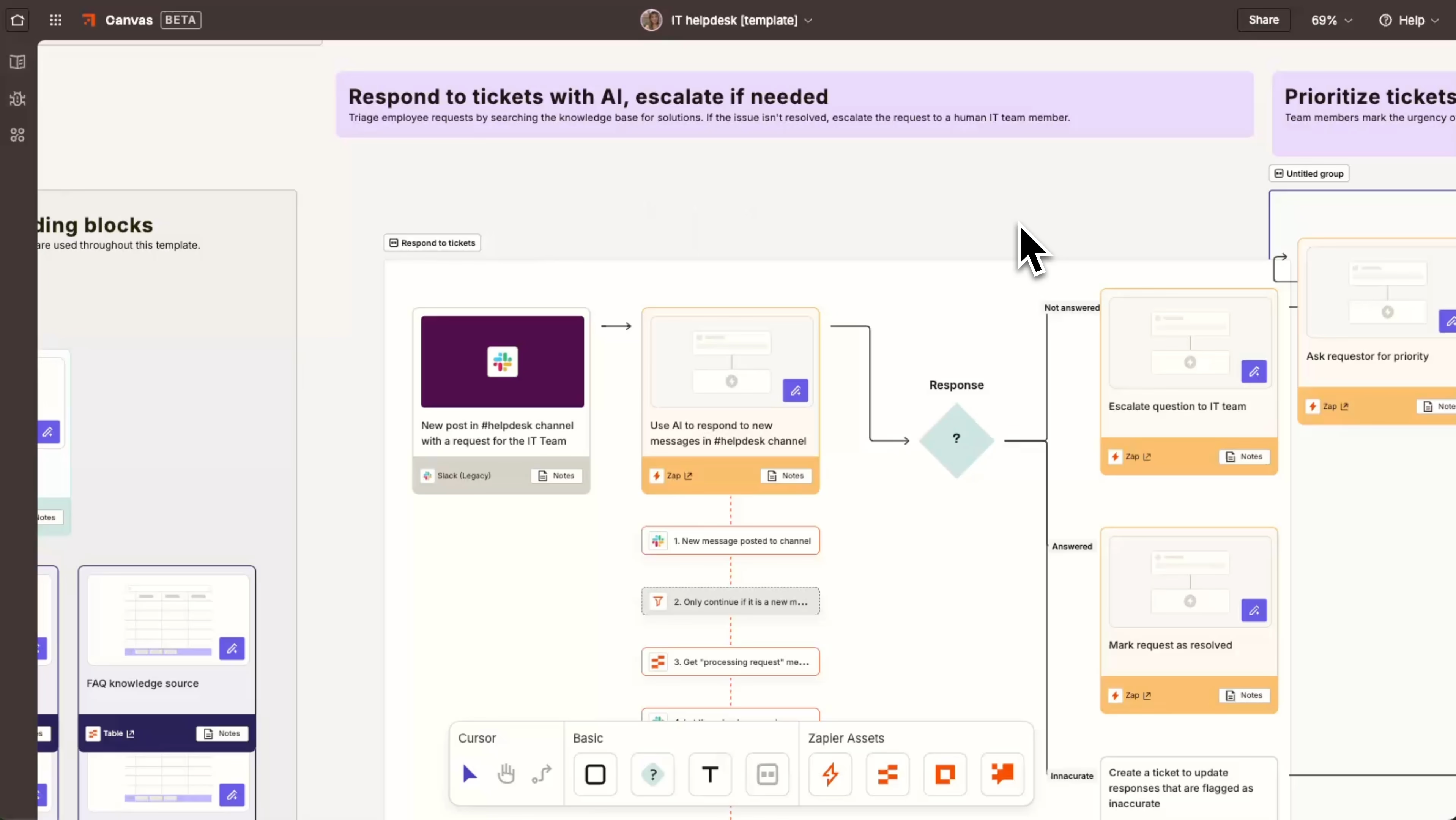 Zapier automation platform
