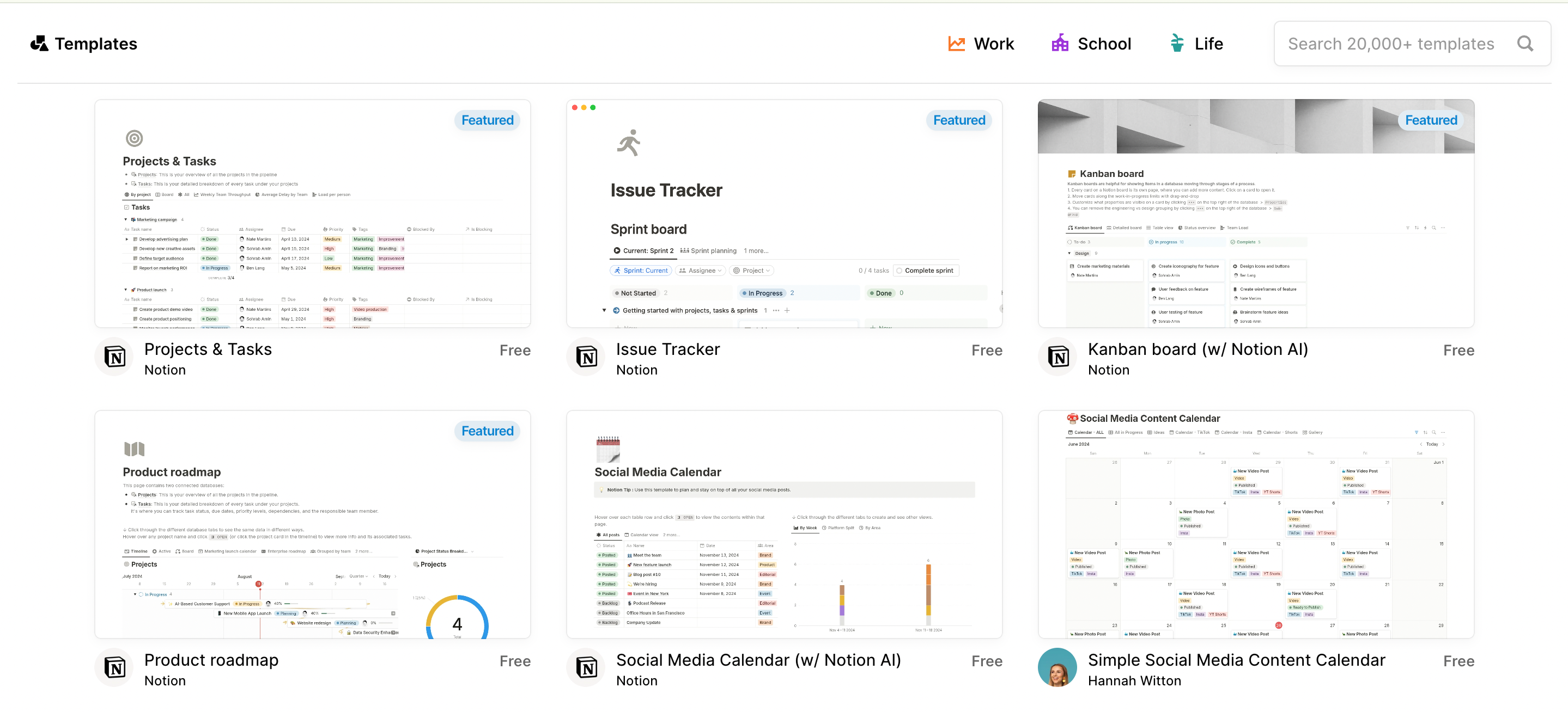 Notion task management tool