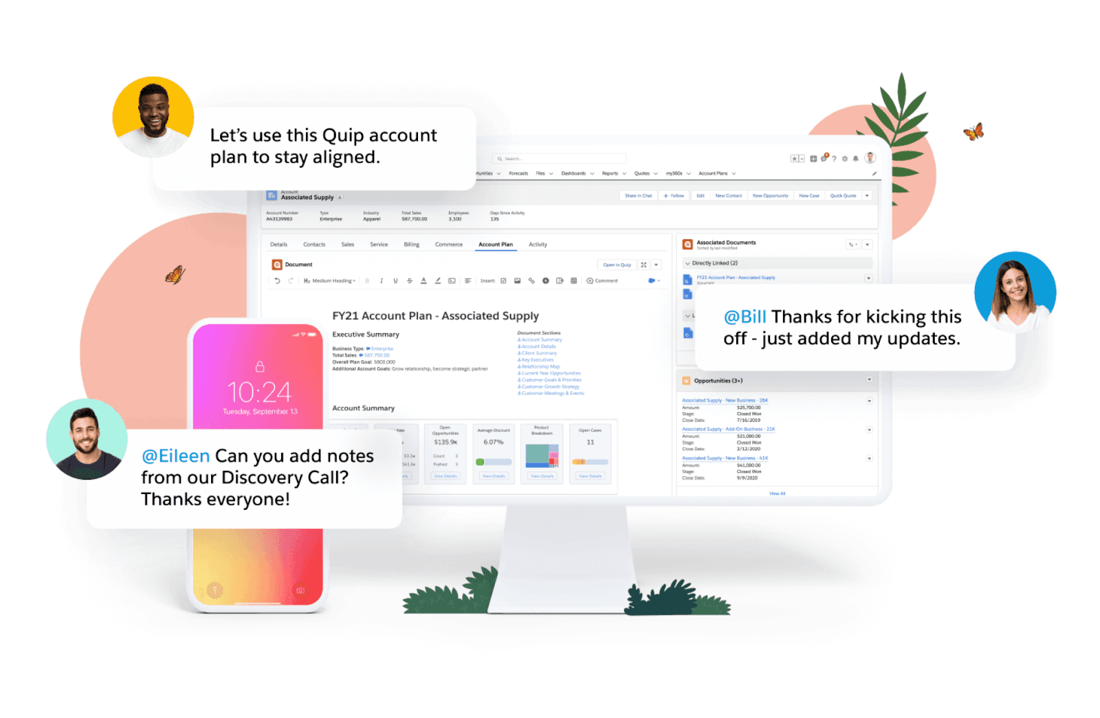 Interface of Quip