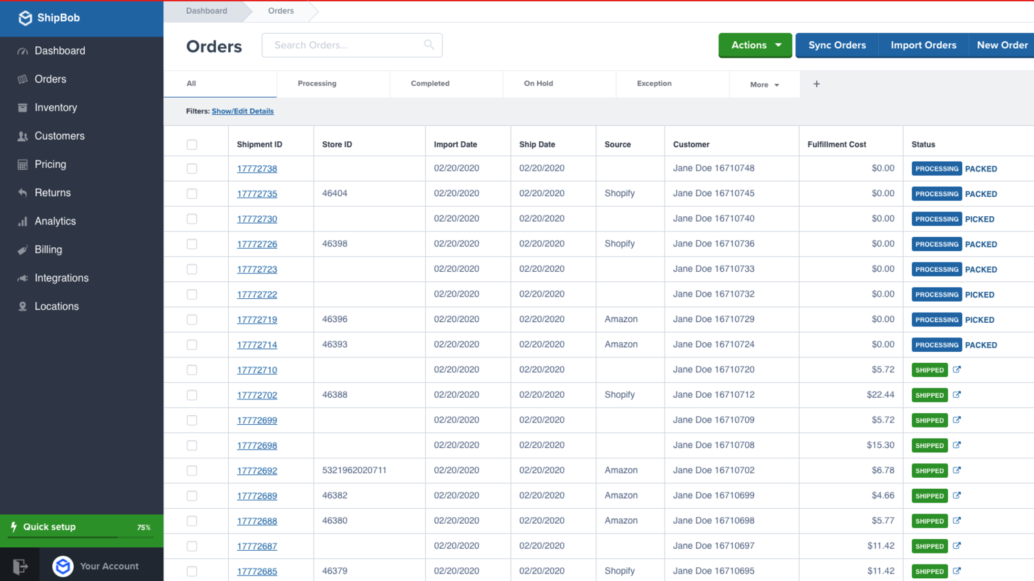 ShipBob Demand Forecasting is for fulfillment and logistics