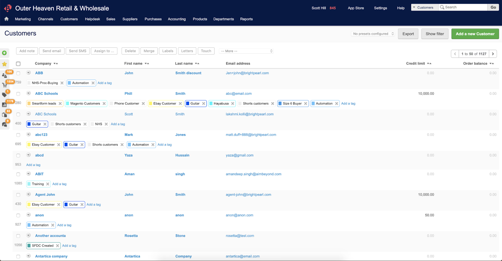 brightpearl demo
